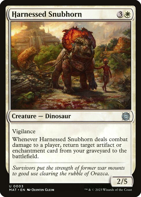 Harnessed Snubhorn #3 [MAT] [ENG] NM