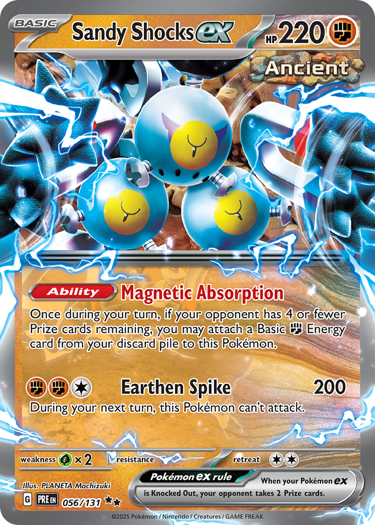 Sandy Shocks ex #56 [SV8PT5] [ESP] NM Holo Sparkling