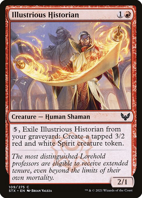 Illustrious Historian #109 [STX] [ENG] NM