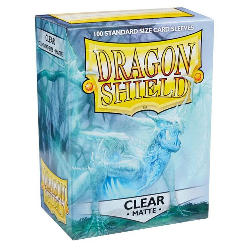 Dragon Shield Matte Sleeves — Clear
