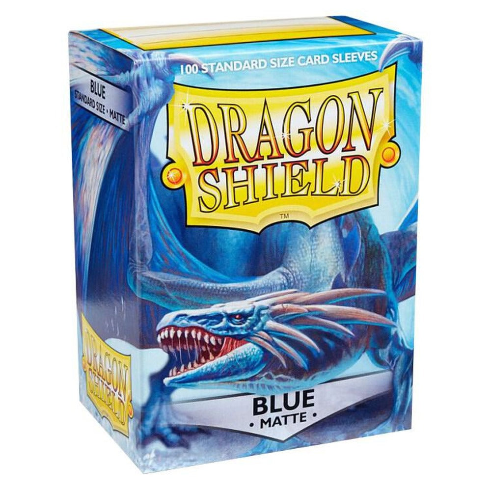 Dragon Shield Matte Sleeves — Blue