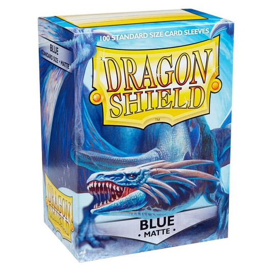 Dragon Shield Matte Sleeves — Blue