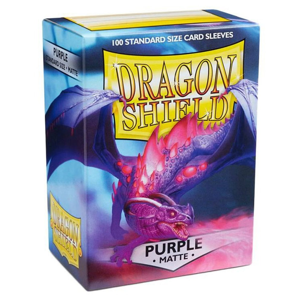 Dragon Shield Matte Sleeves — Purple