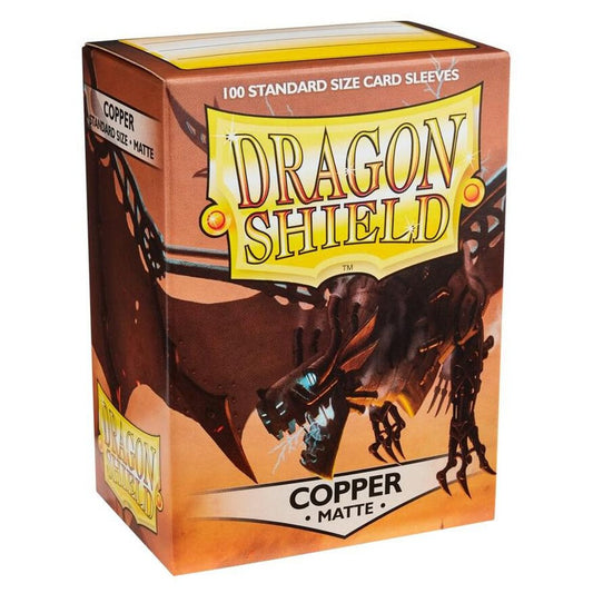 Dragon Shield Matte Sleeves — Copper