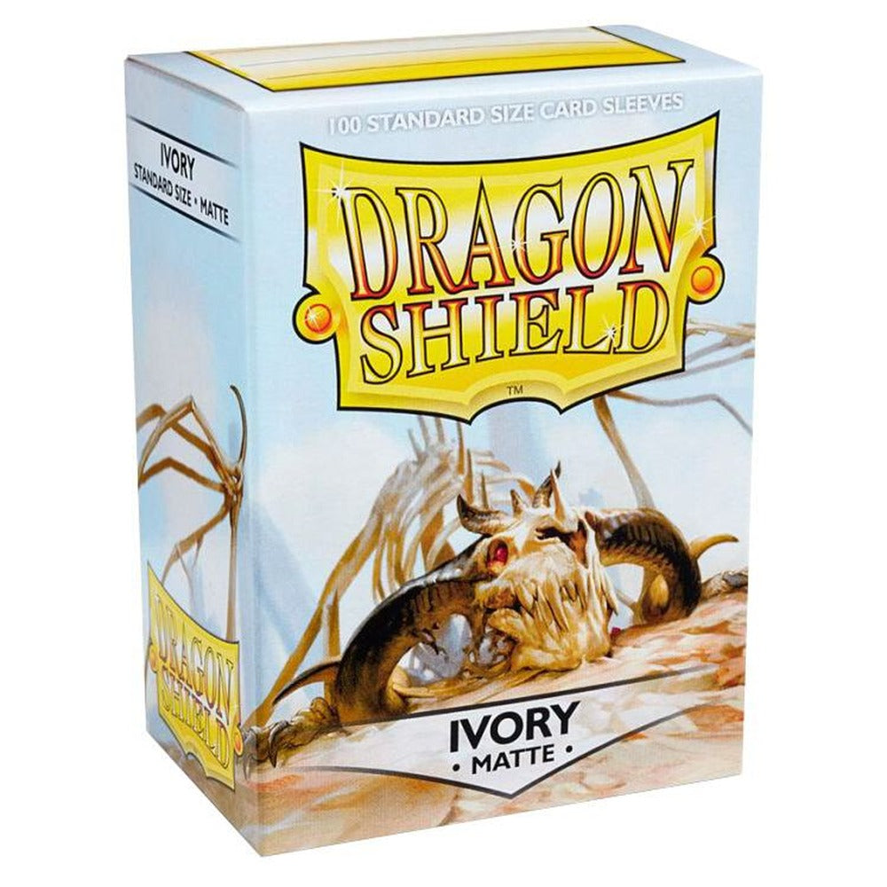 Dragon Shield Matte Sleeves — Ivory