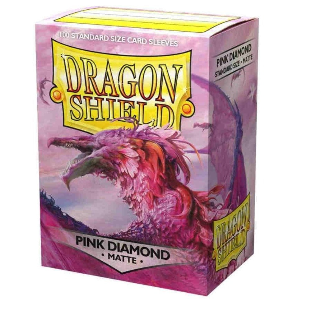 Dragon Shield Matte Sleeves — Pink Diamond
