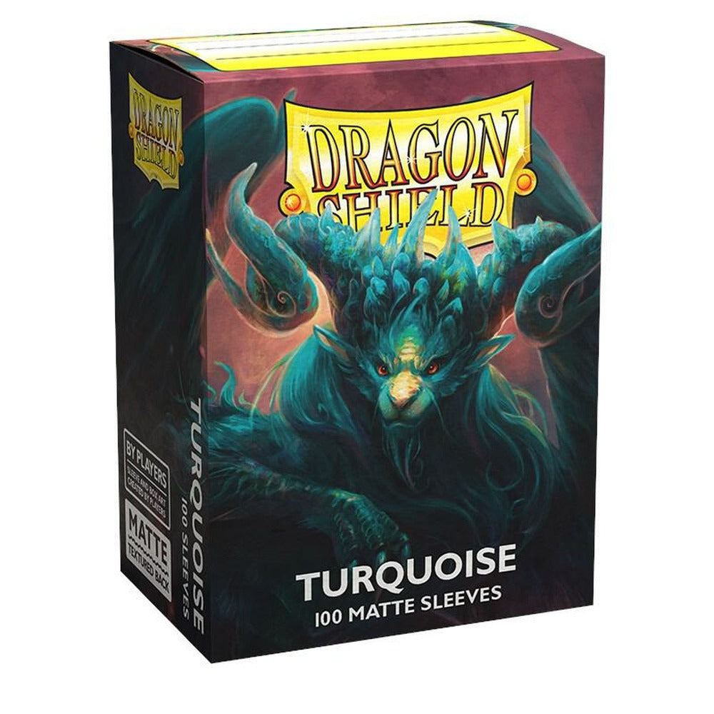 Dragon Shield Matte Sleeves — Turquoise