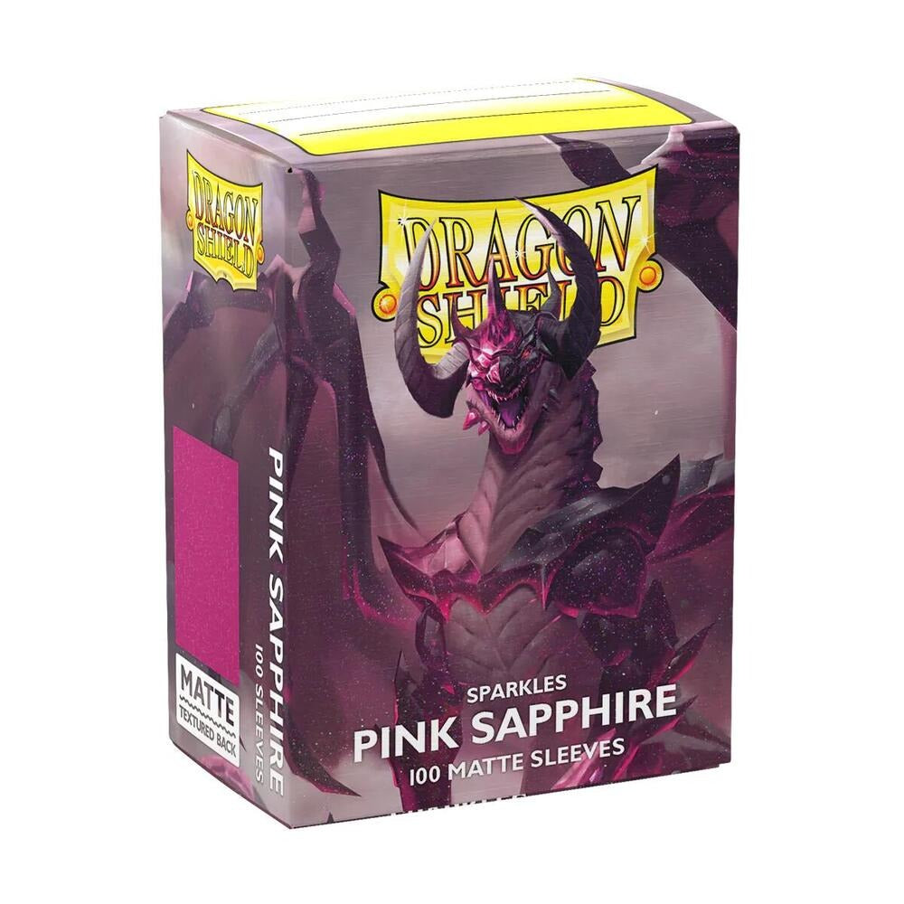 Dragon Shield Matte Sparkles Sleeves — Pink Sapphire