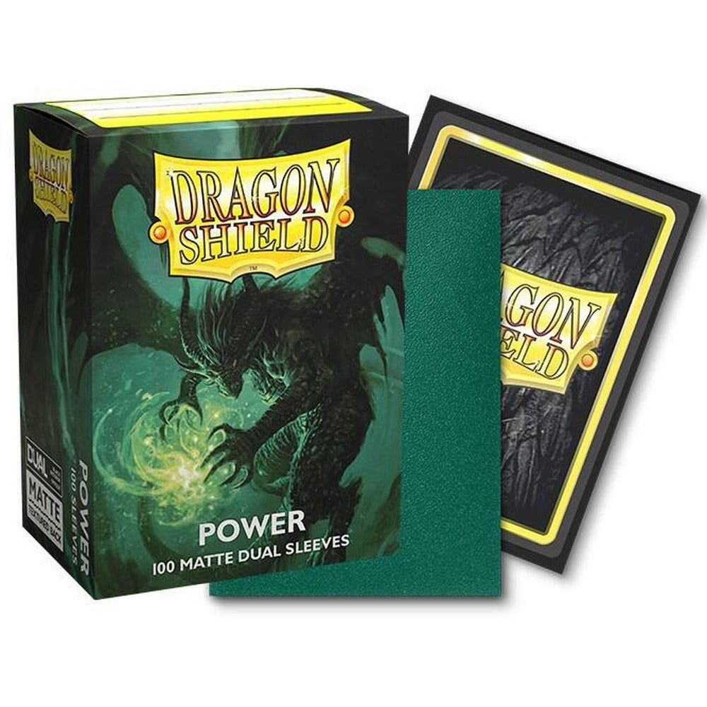 Dragon Shield Matte Dual Sleeves — Power