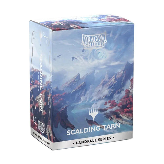 Dragon Shield Matte Dual Art Sleeves — Scalding Tarn (MTG Landfall)
