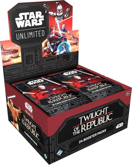 Star Wars Unlimited — Twilight of the Republic: Booster Display (Inglés)