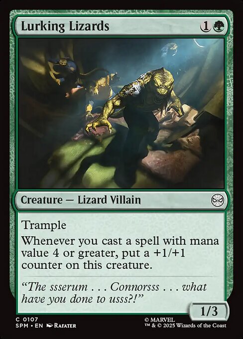 Lurking Lizards #107 [SPM] [ENG] NM Foil
