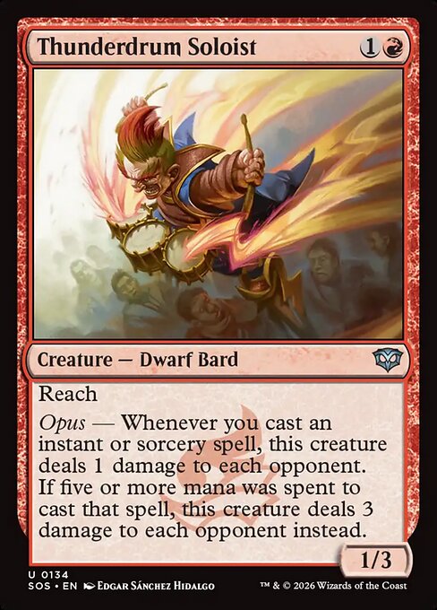 Thunderdrum Soloist #134 [SOS] [ENG] NM