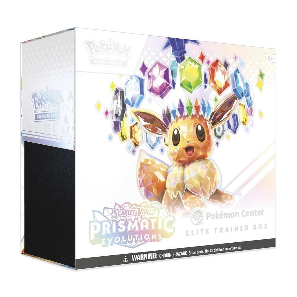 Pokémon TCG Prismatic Evolutions — Elite Trainer Box [Pokemon Center Exclusive] — En Inglés