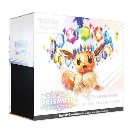 Pokémon TCG Prismatic Evolutions — Elite Trainer Box [Pokemon Center Exclusive] — En Inglés