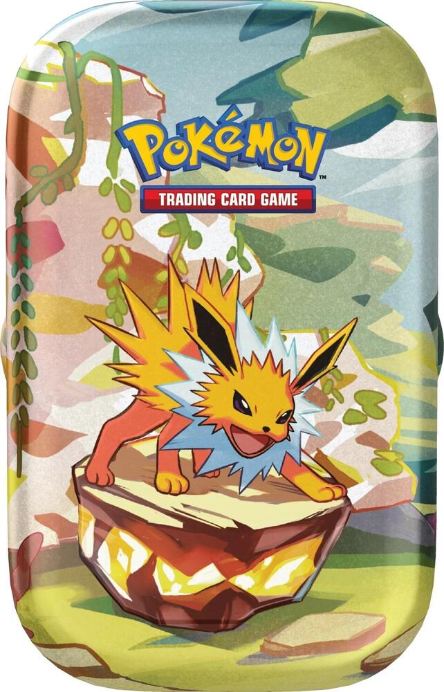Pokémon TCG Prismatic Evolutions — Mini Tin [Jolteon] — En Inglés