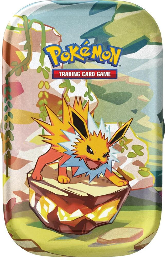 Pokémon TCG Prismatic Evolutions — Mini Tin [Jolteon] — En Inglés