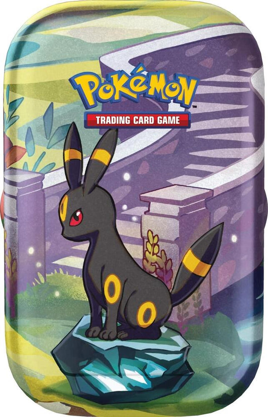 Pokémon TCG Prismatic Evolutions — Mini Tin [Umbreon] — En Inglés