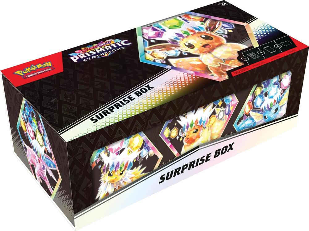 Pokémon TCG Prismatic Evolutions — Surprise Box — En Inglés