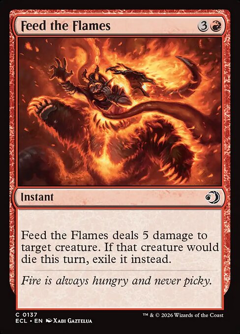 Feed the Flames #137 [ECL] [ENG] NM