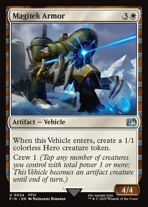Magitek Armor #24 [FIN] [ENG] NM Foil