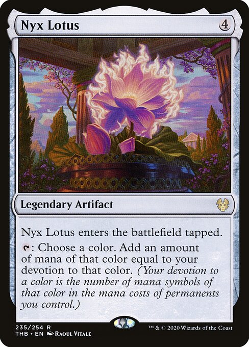 Nyx Lotus #235 [THB] [ENG] NM Foil