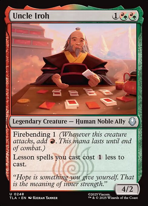 Uncle Iroh #248 [TLA] [ENG] NM
