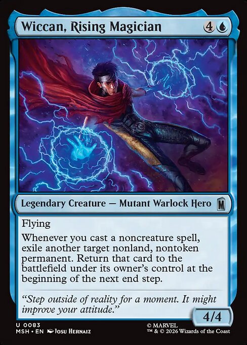 Wiccan, Rising Magician #83 [MSH] [ENG] NM