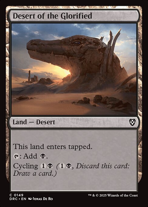 Desert of the Glorified #149 [DRC] [ENG] NM