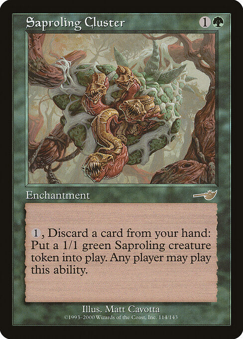 Saproling Cluster #114 [NEM] [ENG] NM Foil
