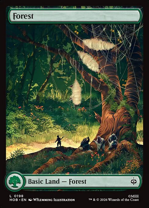 Forest #198 [HOB] [ESP] NM