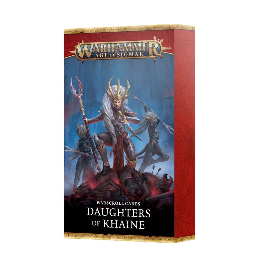 Warscroll Cards: Daughters of Khaine Spa