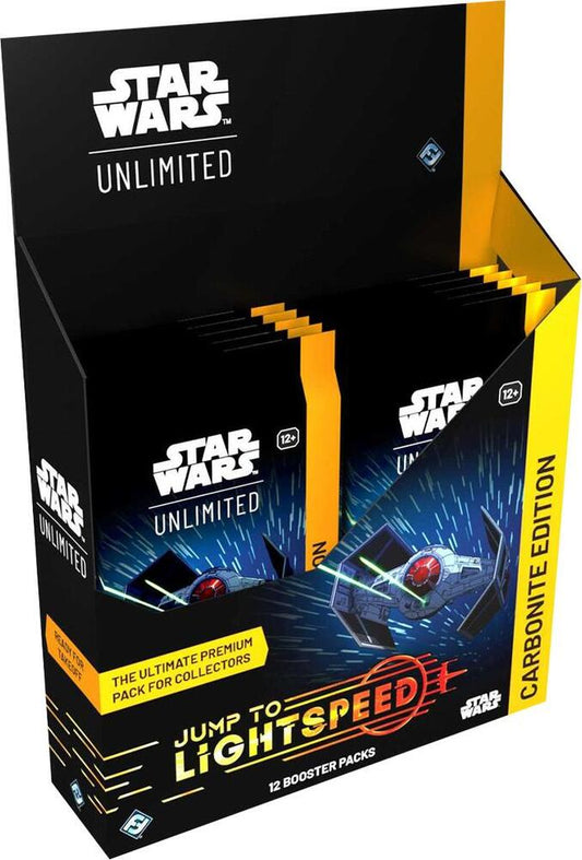 Star Wars Unlimited — Jump to Lightspeed: Carbonite Booster Display (Inglés)