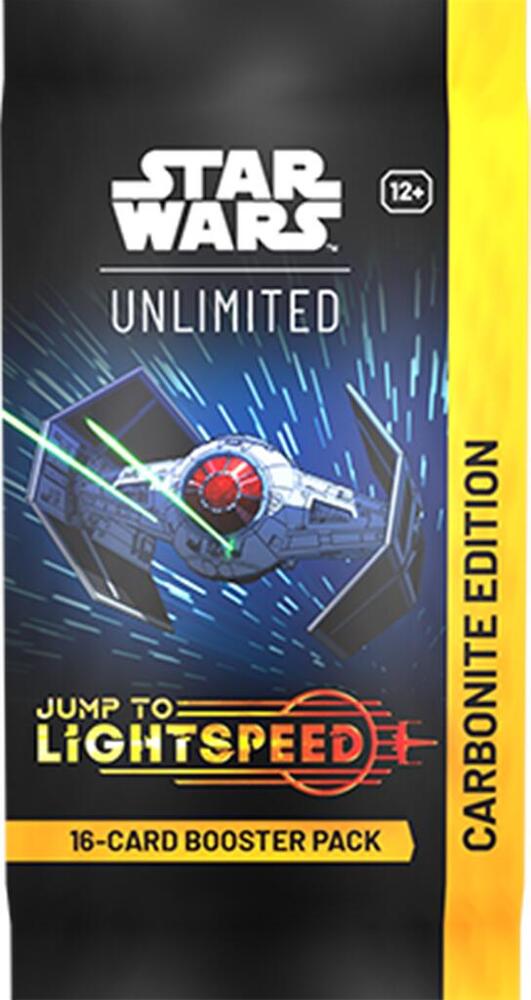 Star Wars Unlimited — Jump to Lightspeed: Carbonite Booster Pack (Inglés)