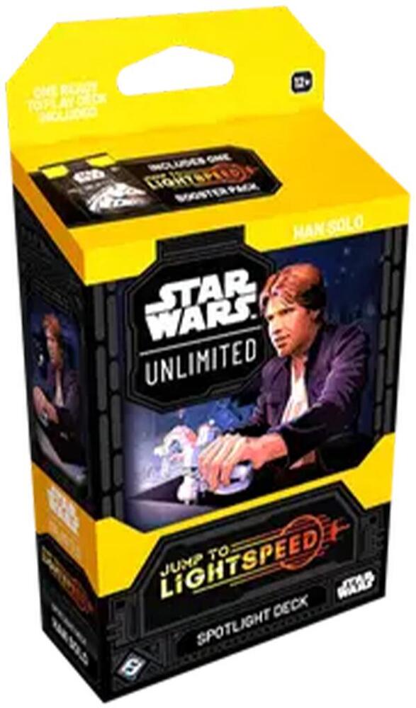 Star Wars Unlimited — Jump to Lightspeed: Spotlight Deck Han Solo (Inglés)