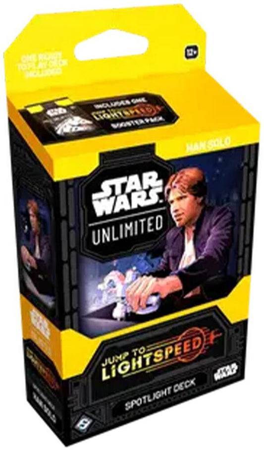 Star Wars Unlimited — Jump to Lightspeed: Spotlight Deck Han Solo (Inglés)