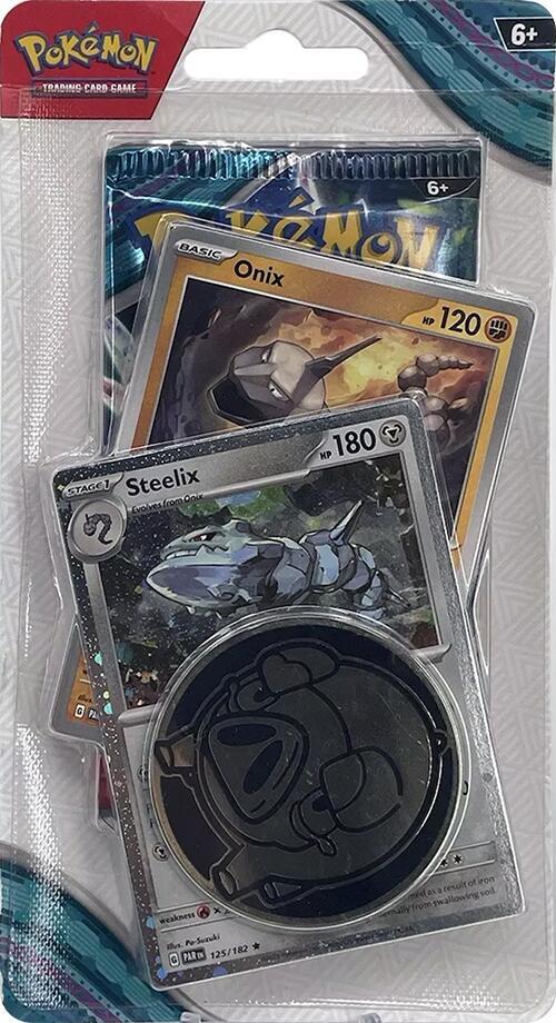 Pokémon TCG Twilight Masquerade — Premium Checklane Blister [Steelix] — En Inglés