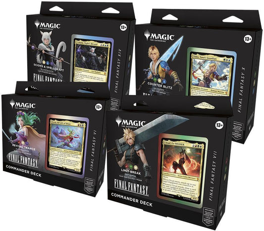 Magic: The Gathering — Universes Beyond- Final Fantasy Commander Deck