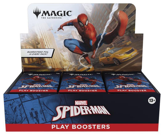 Magic: The Gathering — Universes Beyond- Marvel Spider-Man Play Booster Display