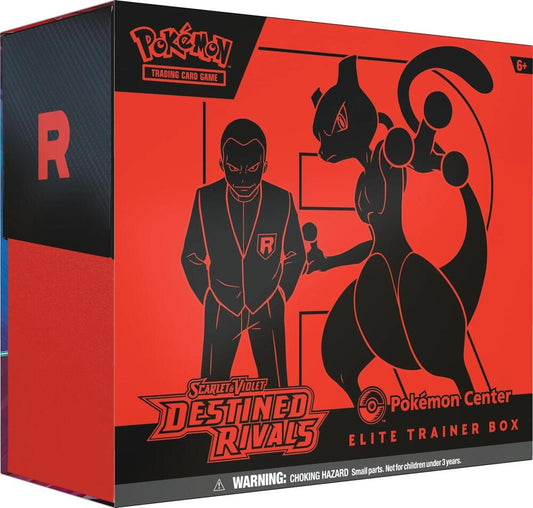 Pokémon TCG Destined Rivals — Pokemon Center Elite Trainer Box (Exclusive) — En Inglés