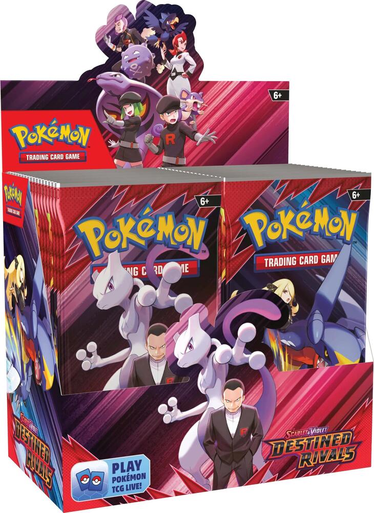 Pokémon TCG Destined Rivals — Booster Box (36 packs) — En Español