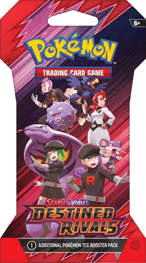 Pokémon TCG Destined Rivals — Sleeved Booster Pack — En Inglés