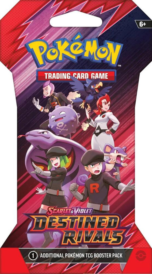 Pokémon TCG Destined Rivals — Sleeved Booster Pack — En Inglés