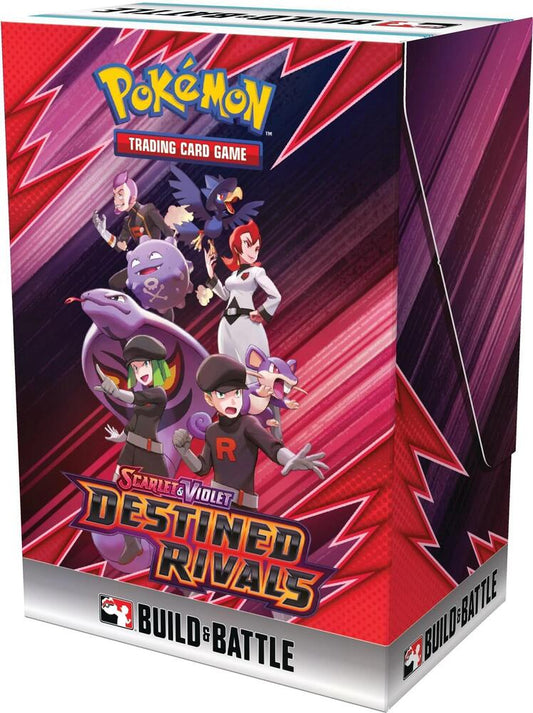 Pokémon TCG Destined Rivals — Build & Battle Box — En Inglés