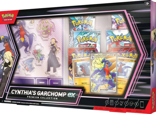 Pokémon TCG Destined Rivals — Cynthia's Garchomp ex Premium Collection — En Inglés