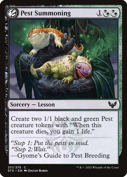 Pest Summoning #211 [STX] [ENG] NM