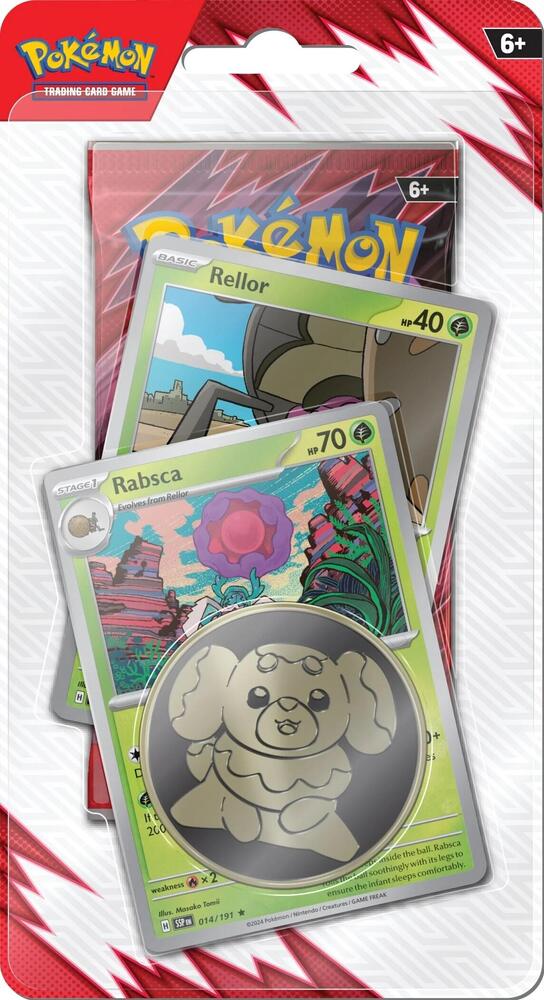 Pokémon TCG Destined Rivals — Premium Checklane Blister [Rabsca] — En Español
