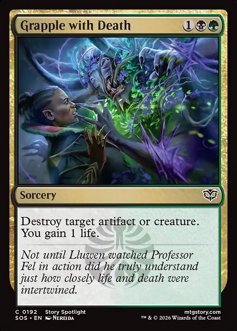 Grapple with Death #192 [SOS] [ENG] NM Foil