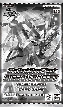 Digimon Card Game — Limited Card Pack- BILLION BULLET- [LM-06] SET