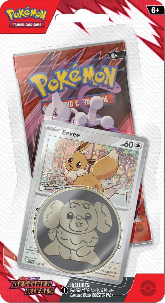 Pokémon TCG Destined Rivals — Single Pack Blister [Eevee] — En Español